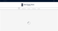 Desktop Screenshot of macleanwest.com